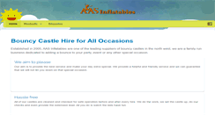 Desktop Screenshot of aasinflatables.com