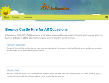 Tablet Screenshot of aasinflatables.com